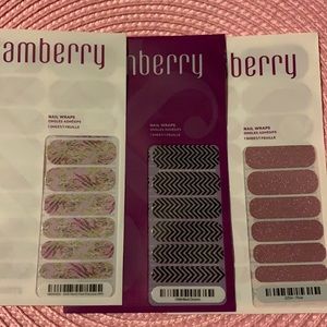 3 NEW Jamberry nail sets